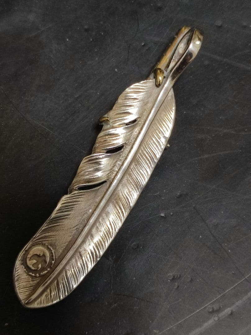 ゴローズgoro's金爪＆タタキメタル付き特大フェザー