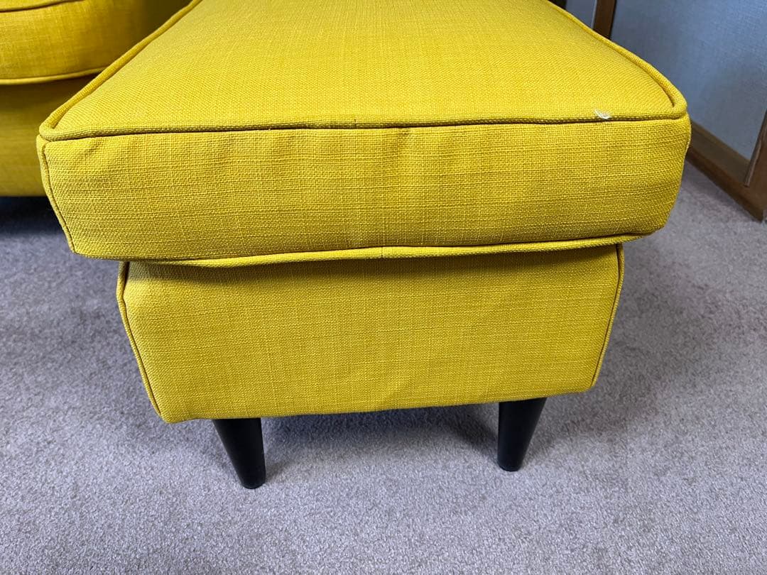 IKEA STRANDMON ストランドモン 1人掛けソファ　オットマン付き