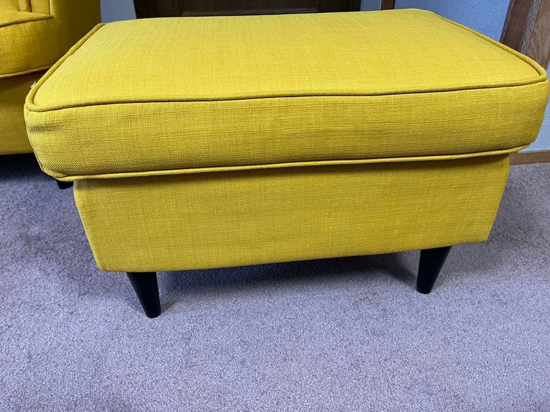 IKEA STRANDMON ストランドモン 1人掛けソファ　オットマン付き