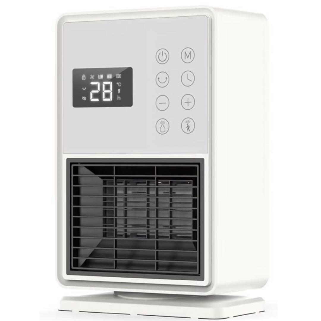 9. セラミックヒーター　加湿 空気清浄 節電 人感センサー付　AI機能