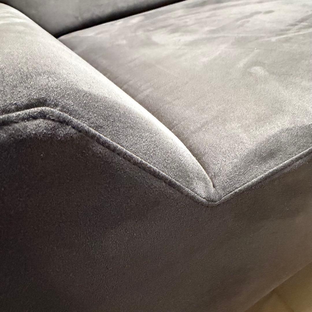 フランネルソファ SIESTA 2.5Pダークグレー FLANNEL SOFA