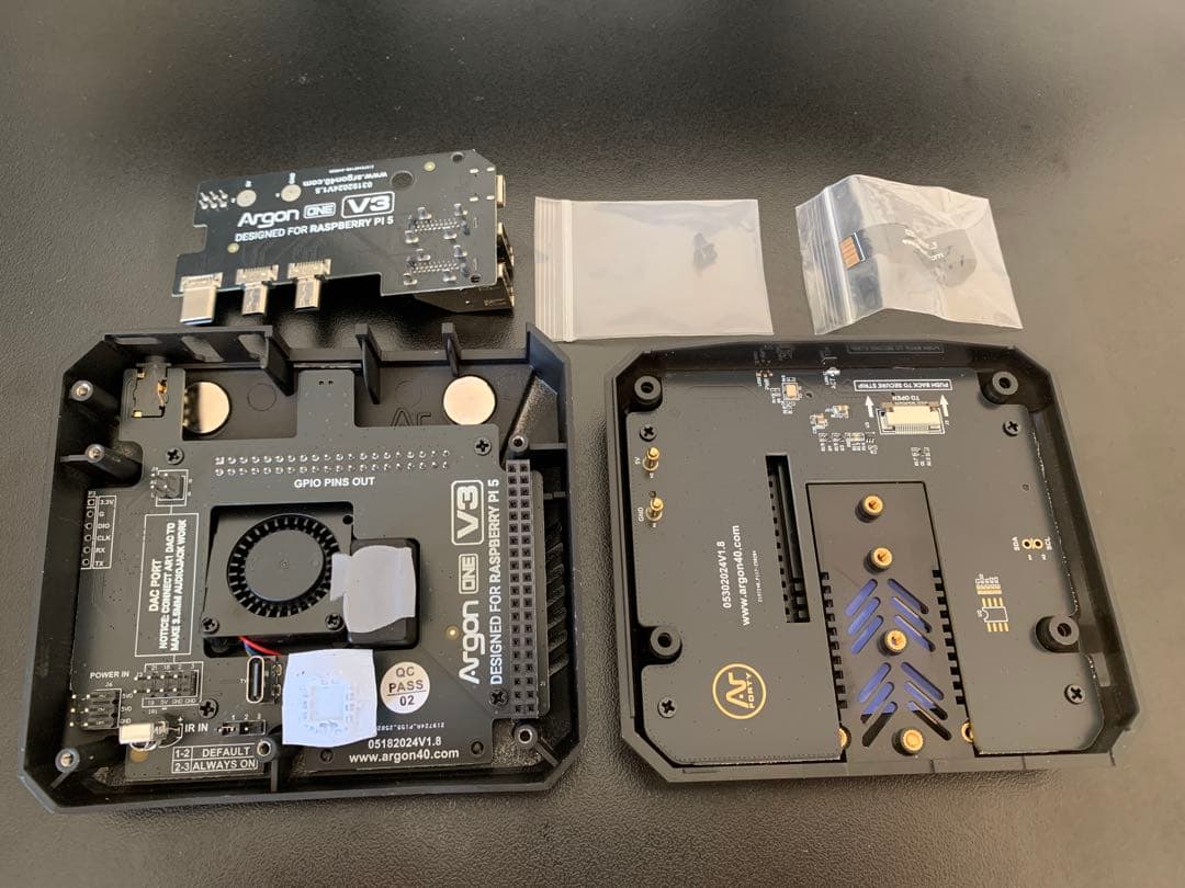 Argon ONE V3 M.2 NVME Raspberry Pi 5ケース