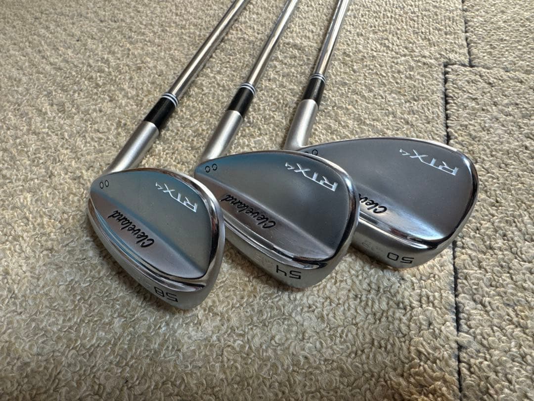 クリーブランドRTX4 ウェッジ3本セット　50-54-58