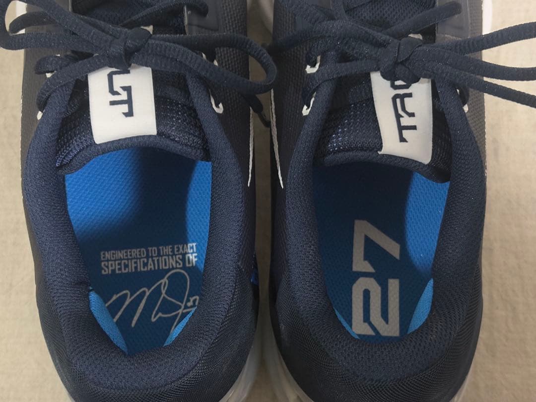 【日本未発売】NIKE 海外モデル スパイク ネイビー 30cm ⑨