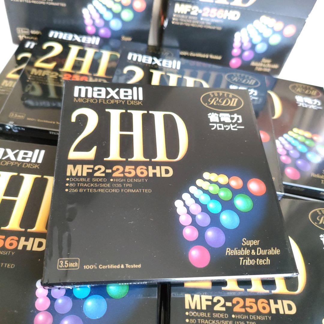匿名配送　新品20枚セットmaxell 3.5インチ 256フロッピーディスク