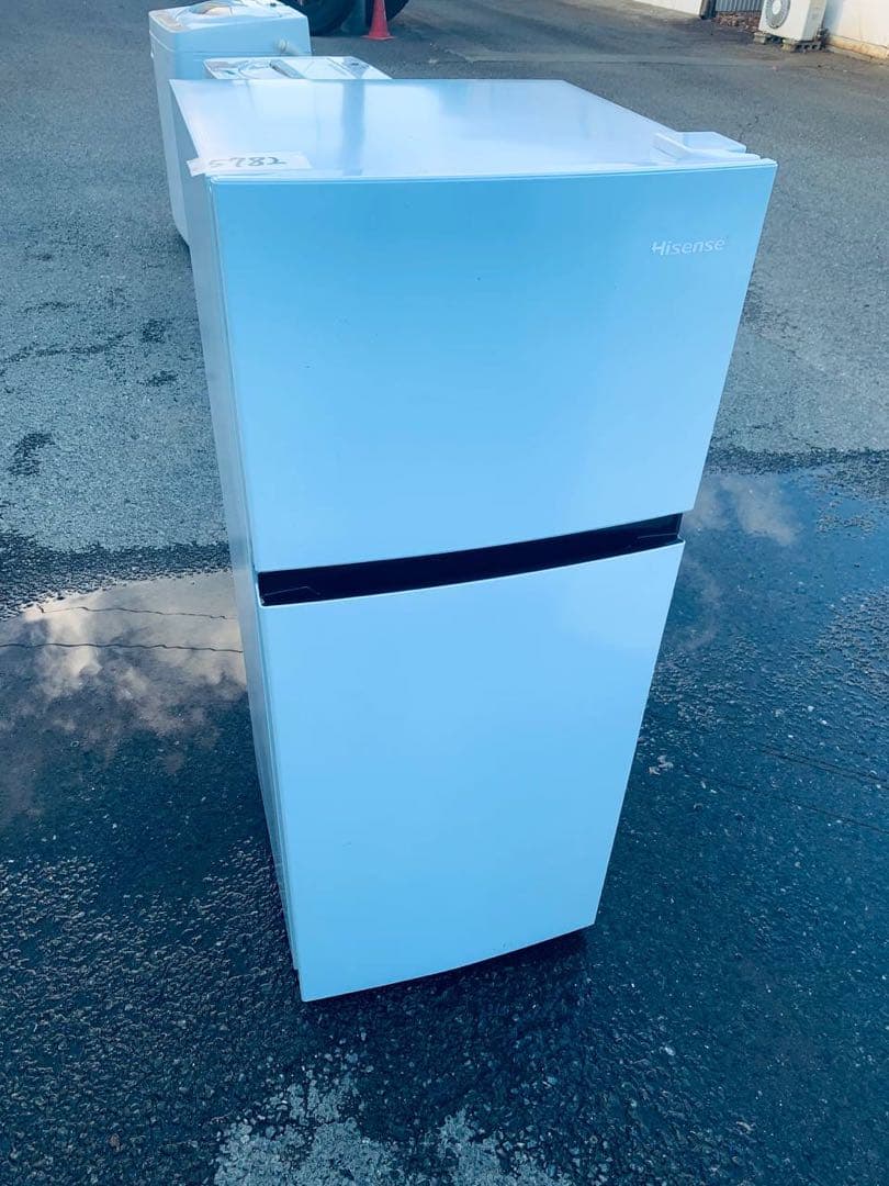✅Hisenseノンフロン冷凍冷蔵庫✅ ✅HR-B12E2W✅送料設置無料