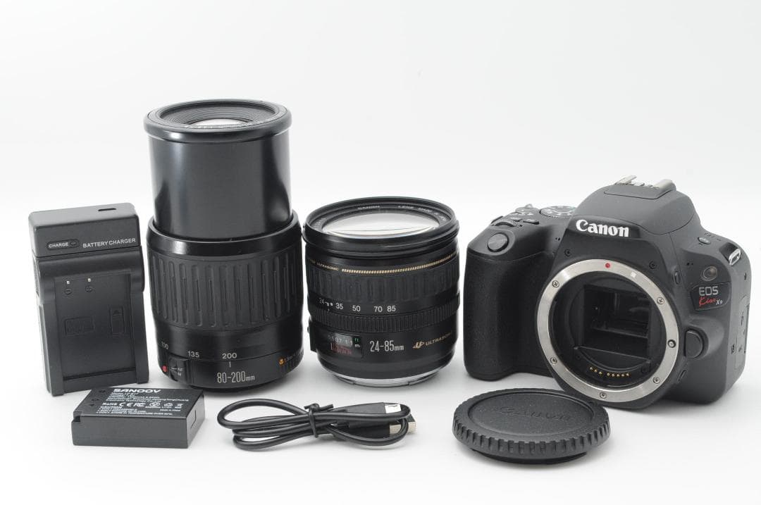 ★新品級⑥★大SALE中★ Canon EOS Kiss x9 ダブルレンズ