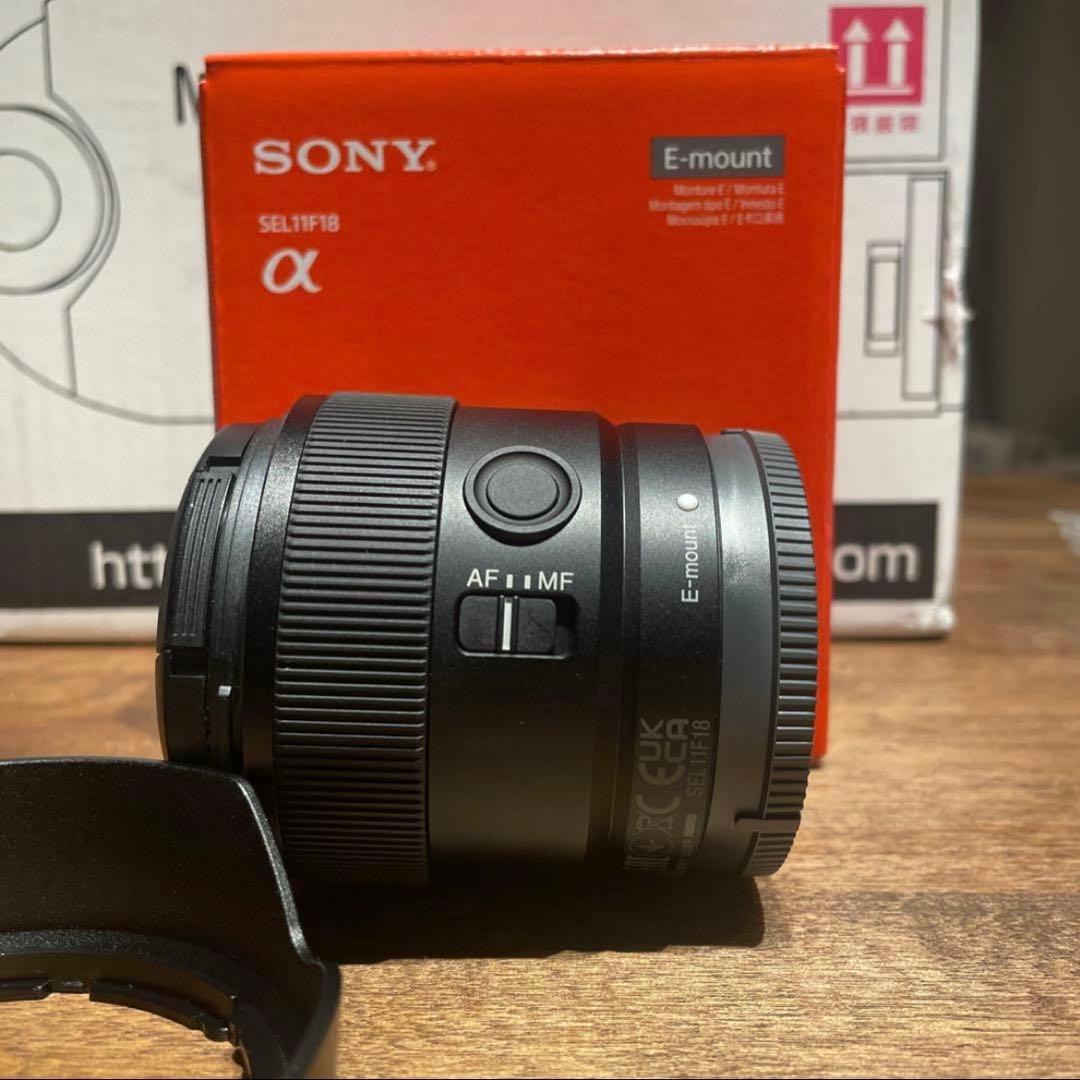レンズ(単焦点) sony E 11mm F1.8 SEL11F18
