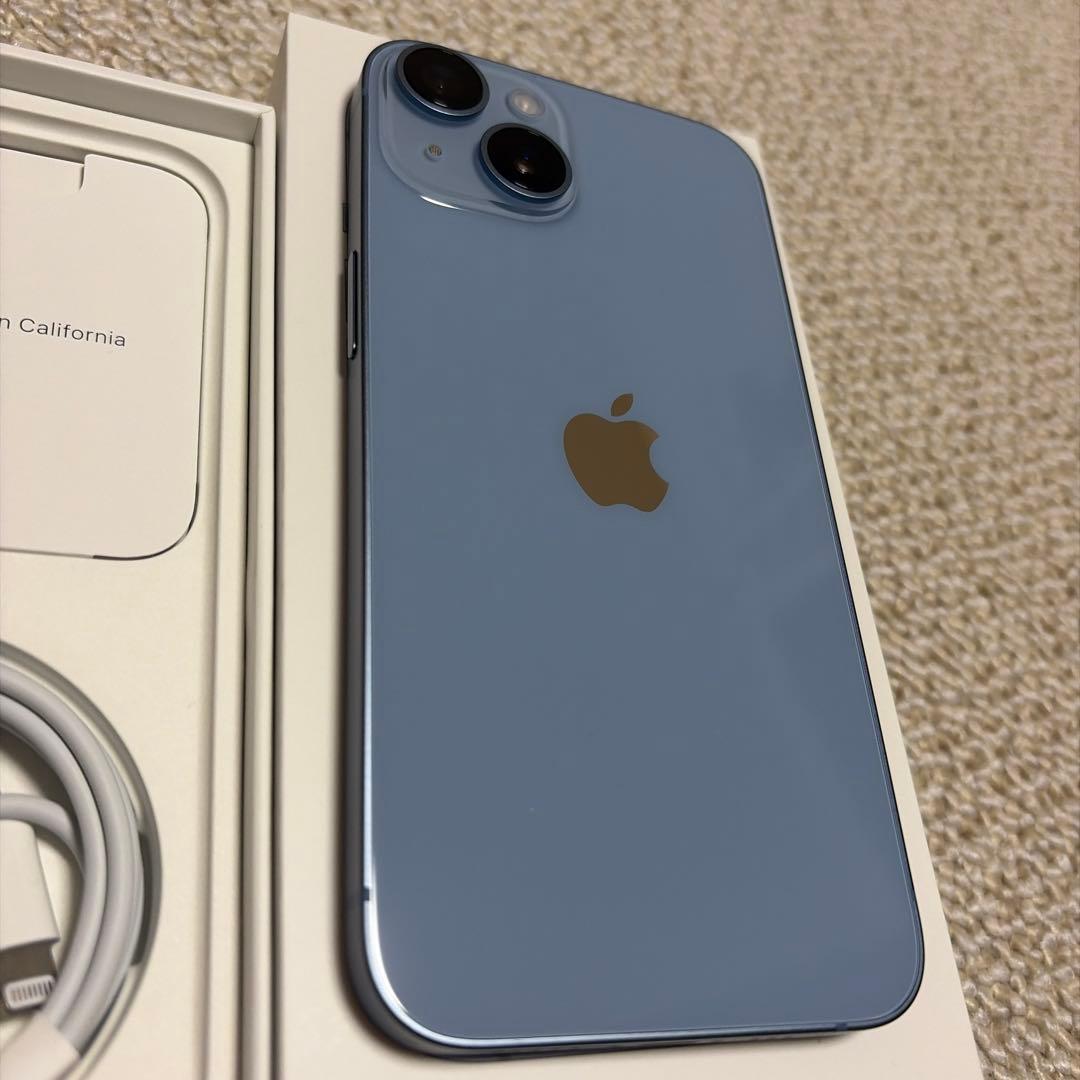 iPhone14 256GB ブルー SIMフリー 初期化済