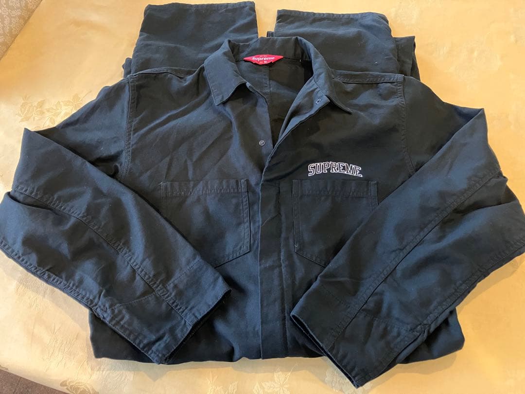 シュプリーム Coveralls カバーオール ツナギ　Mサイズ