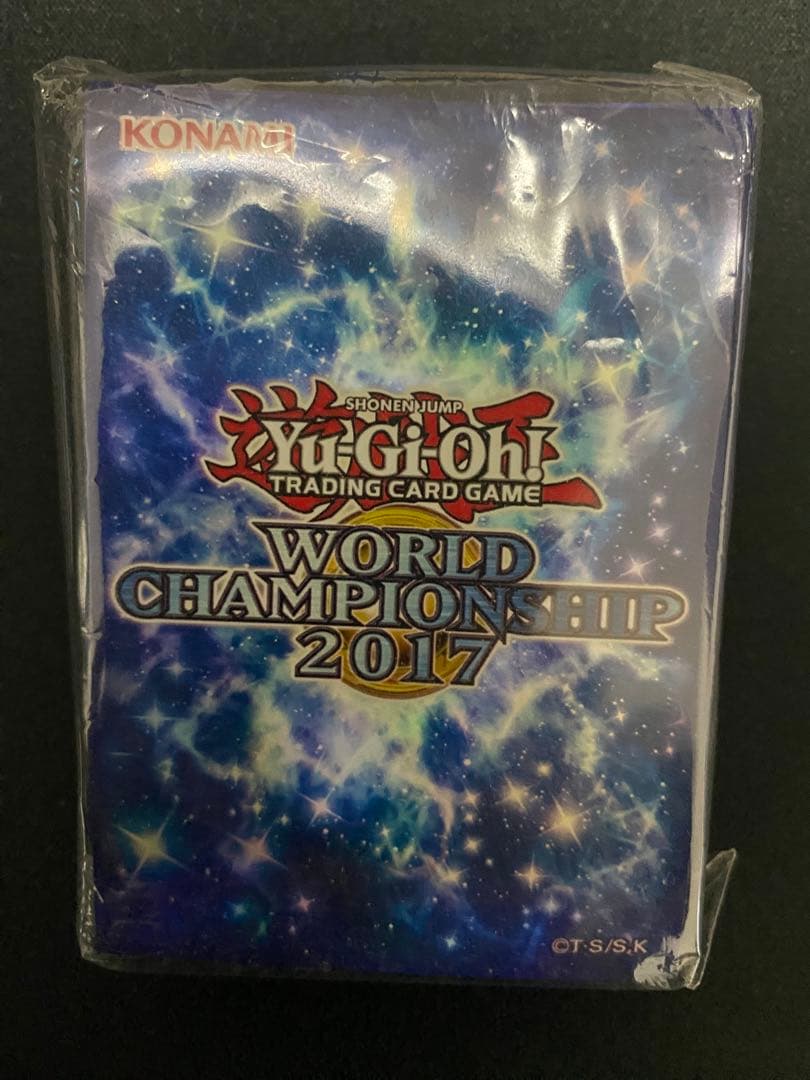 遊戯王　WORLD CHAMPIONSHIP 2017 スリーブ　未開封１００枚