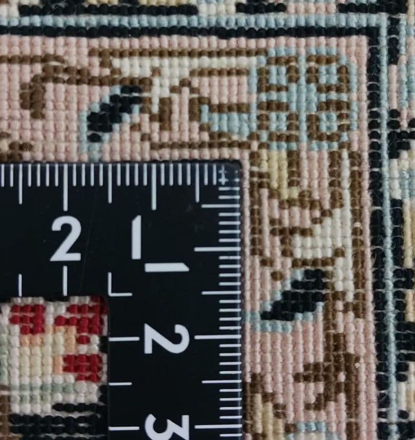 専用Y2811 シルク100% 細密手織り100万ノット ペルシャ絨毯