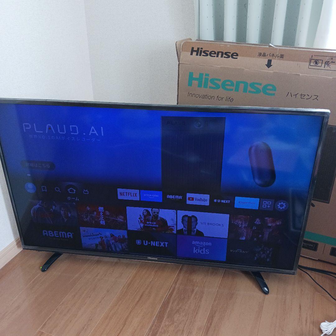 Hisense 43インチ LEDテレビ HJ43K3120