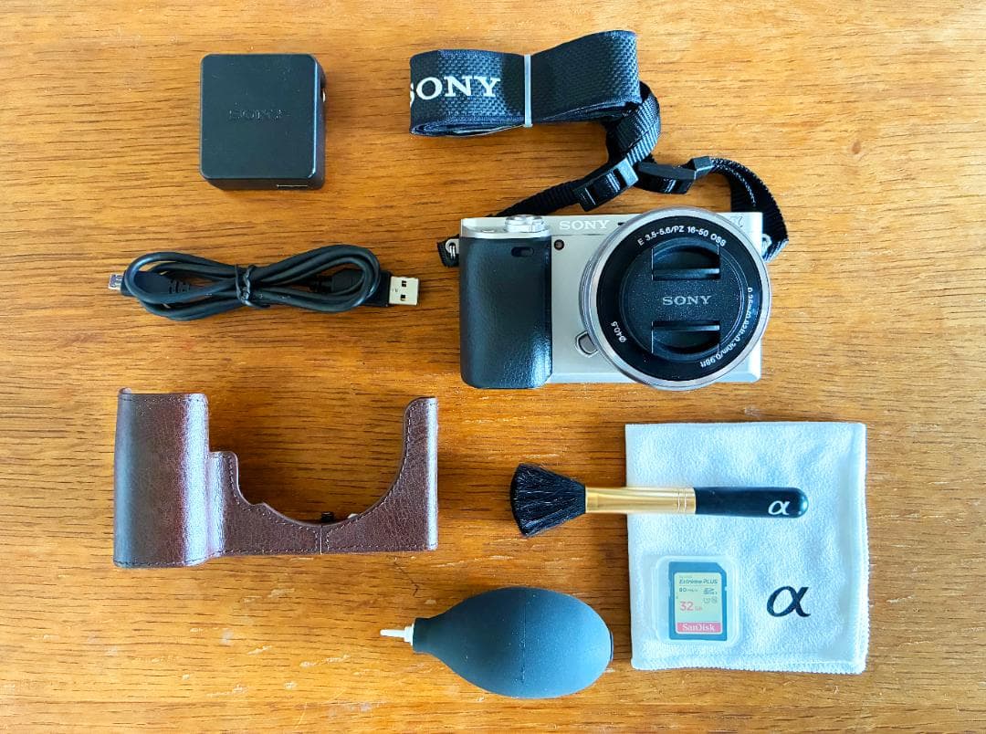 おまけ付 SONY α6000 パワーズーム ミラーレス カメラ デジカメ