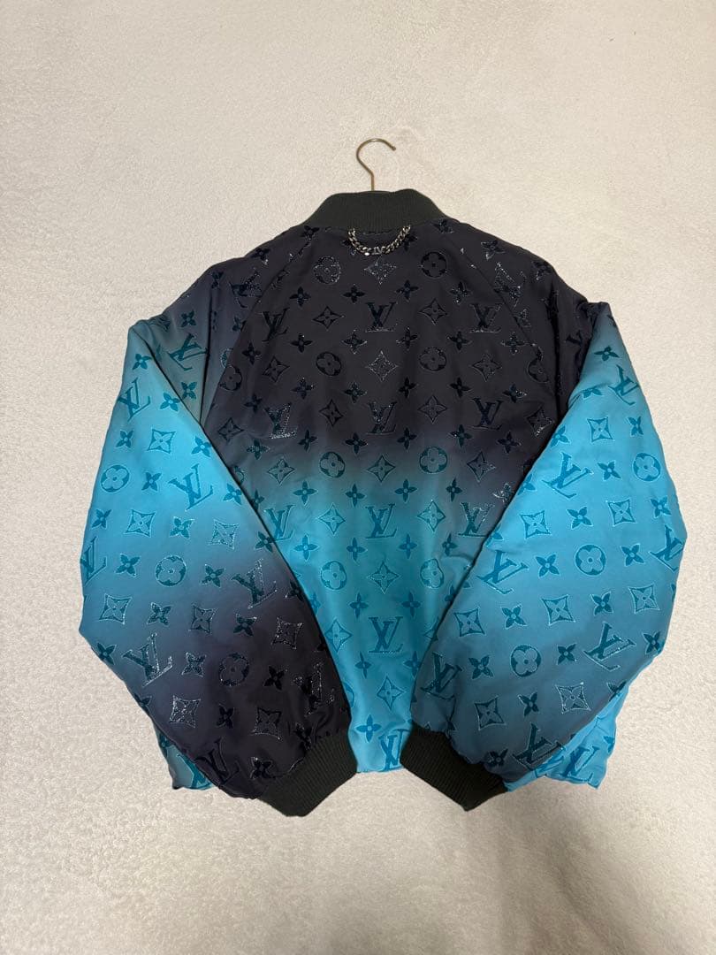 ルイヴィトン モノグラム ナイロン ボンバージャケット 48サイズ美品 24SS