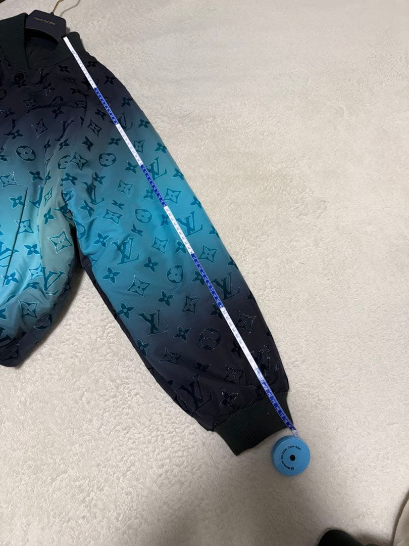 ルイヴィトン モノグラム ナイロン ボンバージャケット 48サイズ美品 24SS