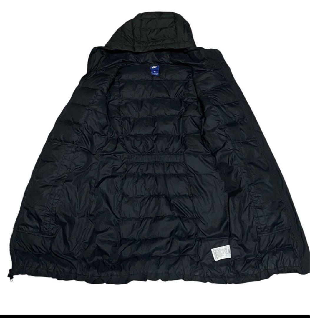 Nike ブラック 軽量ダウンジャケット レディースM
