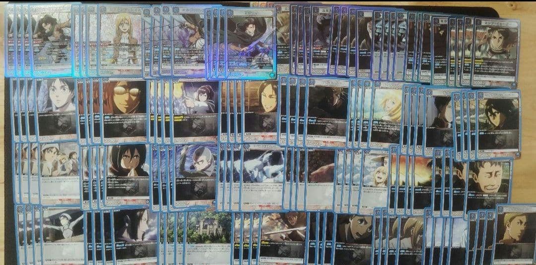 ユニオンアリーナ 進撃の巨人 SR以下 青 4コン セット