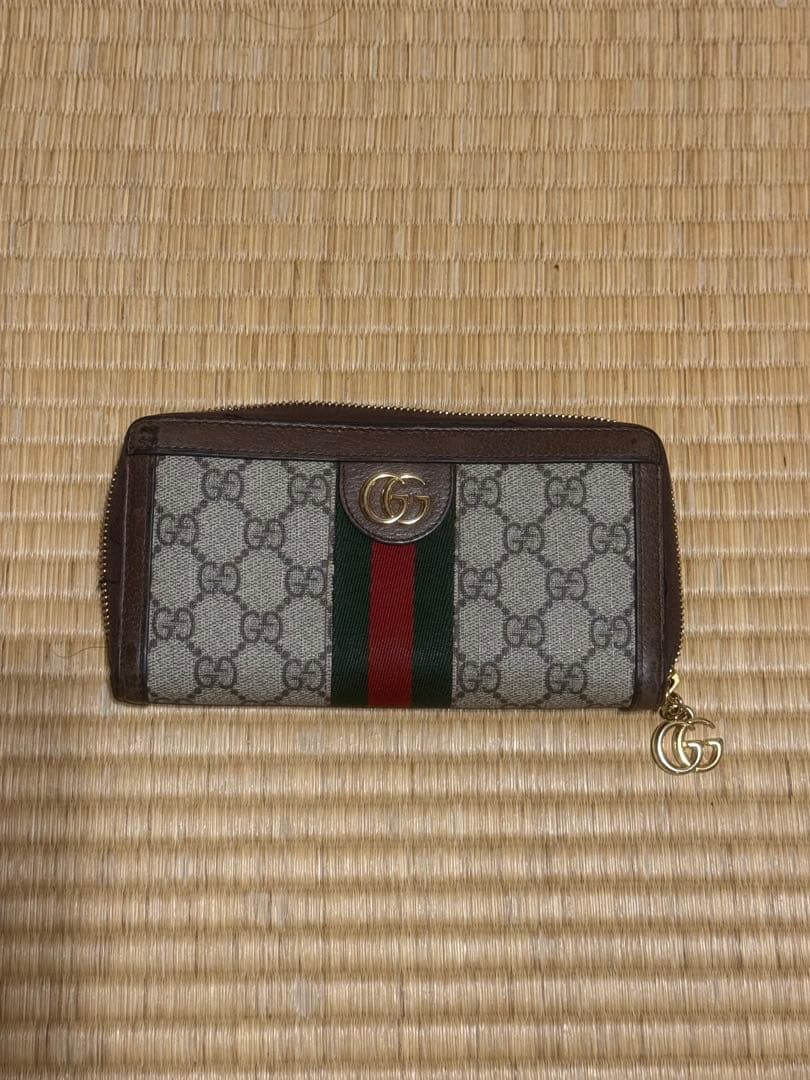 GUCCI メンズ長財布 ジップアラウンドウォレット 定価101,200円