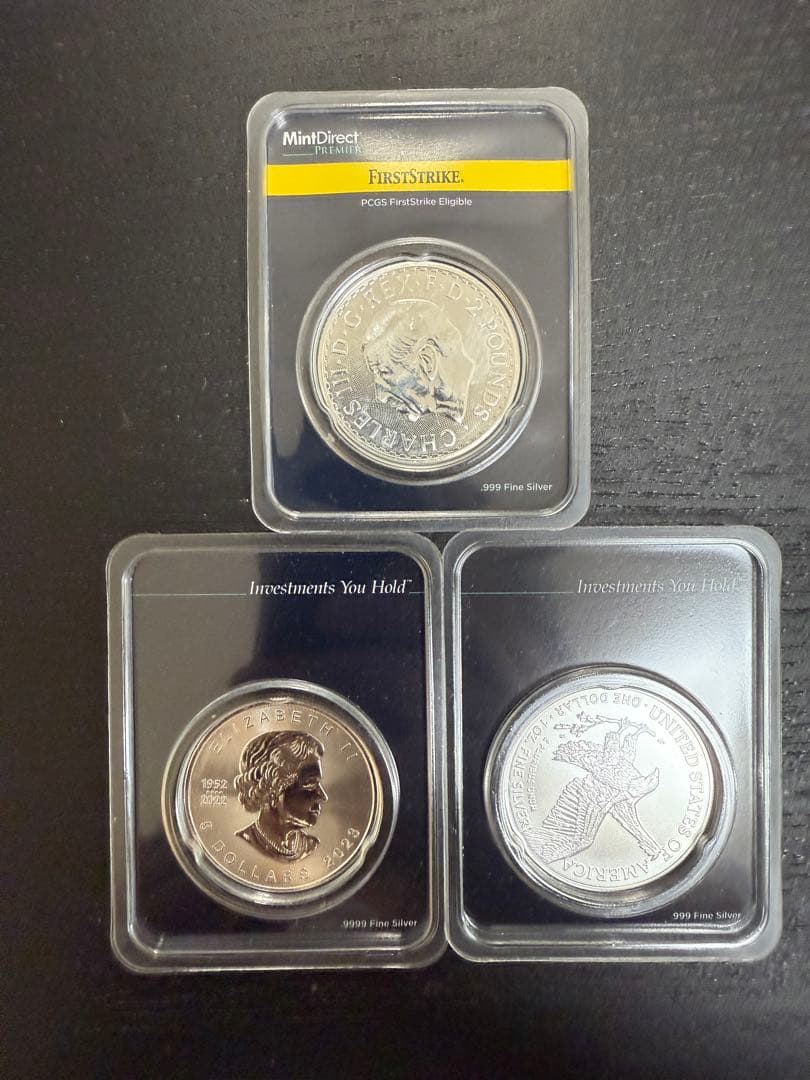 1オンス　海外銀貨 セット