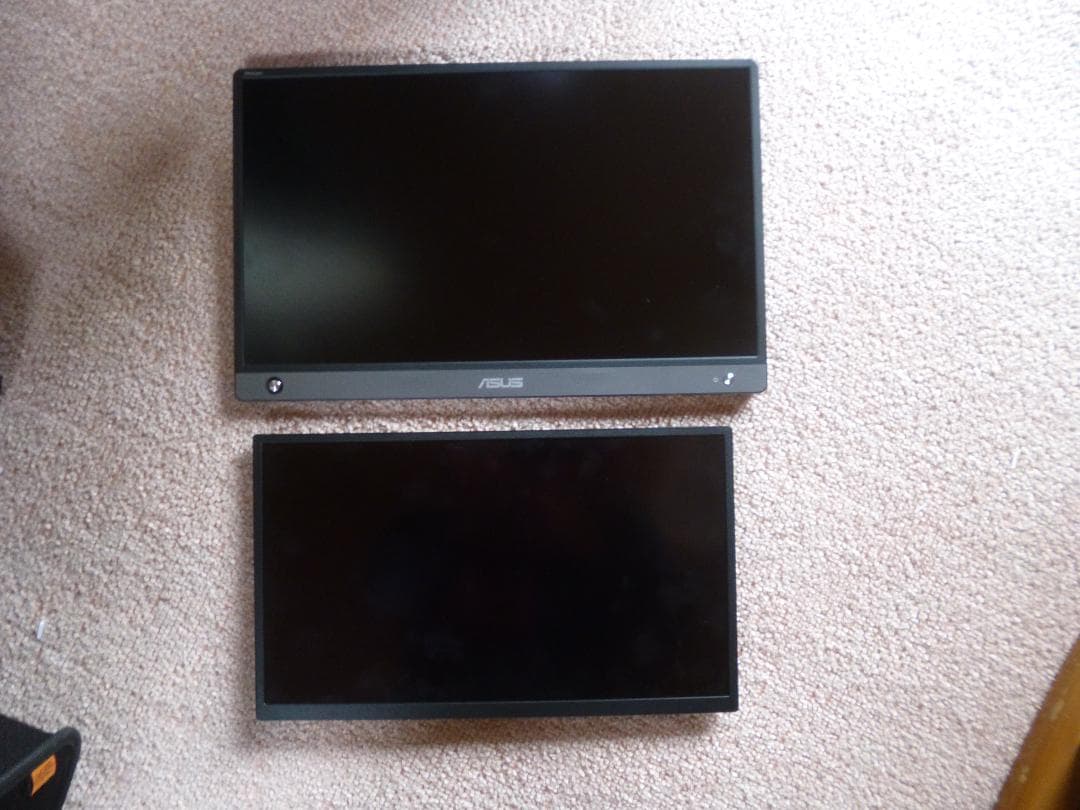 ASUS MB16AH-Jモバイルモニター＆VisionOwl 14インチ 2台