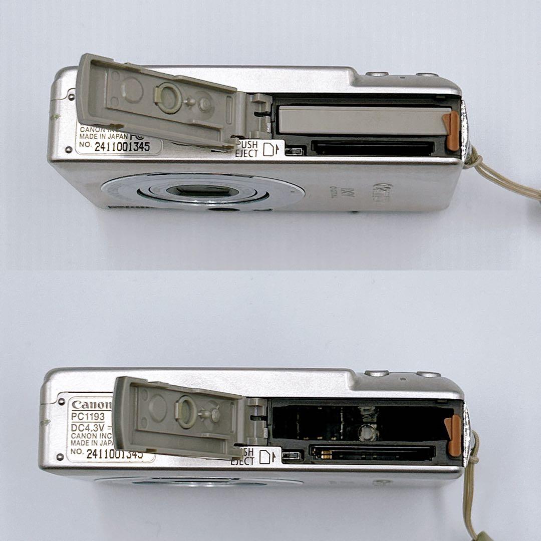 ☆美品☆【Canon】IXY DIGITAL 70 コンデジ シルバー 動作品