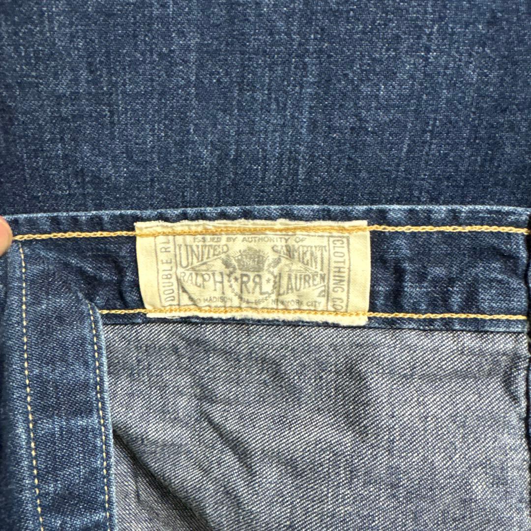 シ*ウ様 Ralph Lauren デニムシャツ LサイズRRL ウエスタンシャ