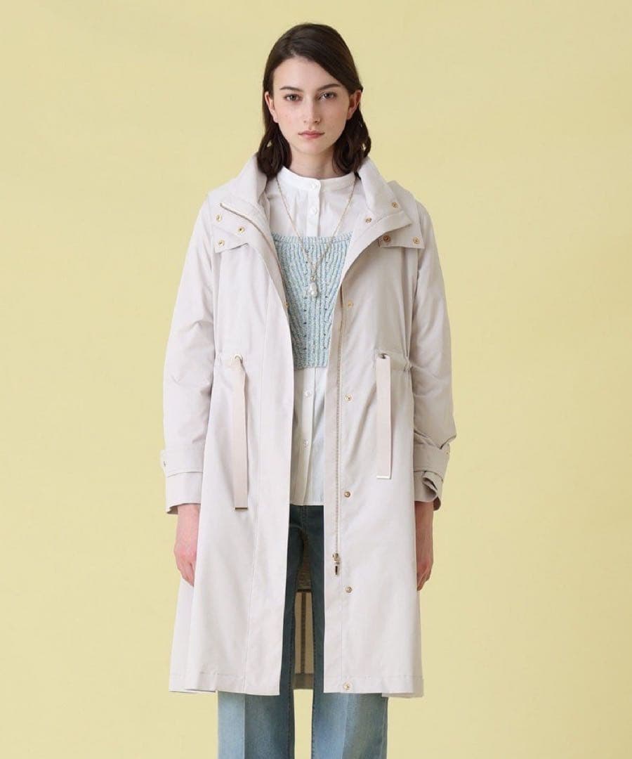 【coco】ブライトツイルライナー付きモッズコート