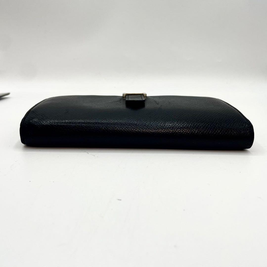 エルメス　べアンスフレ　長財布　ブラック　◻︎K刻印