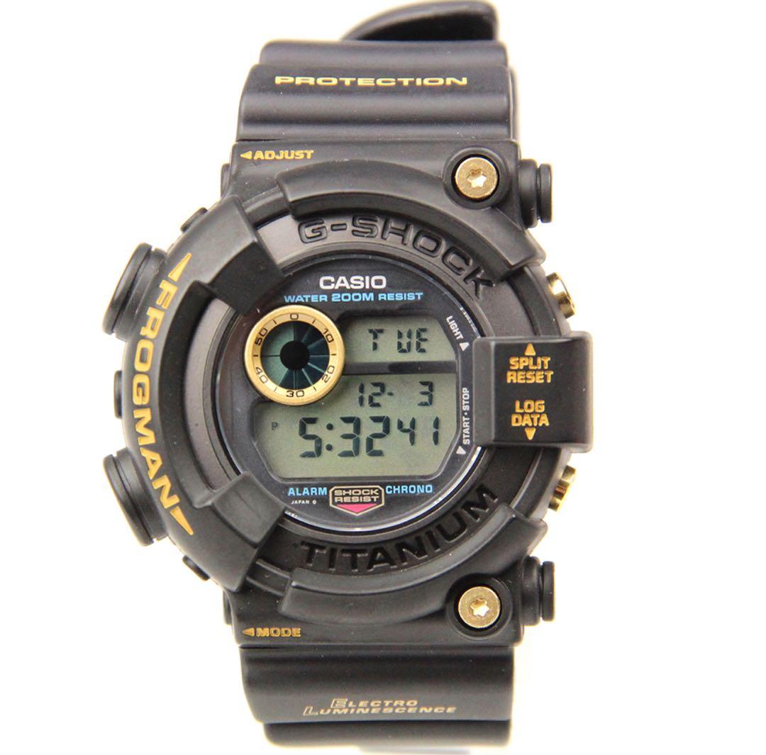 CASIO G-SHOCK フロッグマン 希少黒金ベゼルバンド未使用かなり希少品