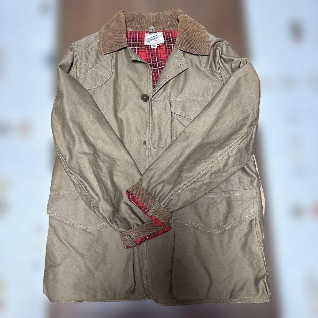 Joe McCoy Sportswear Jacket 36 ベージュ