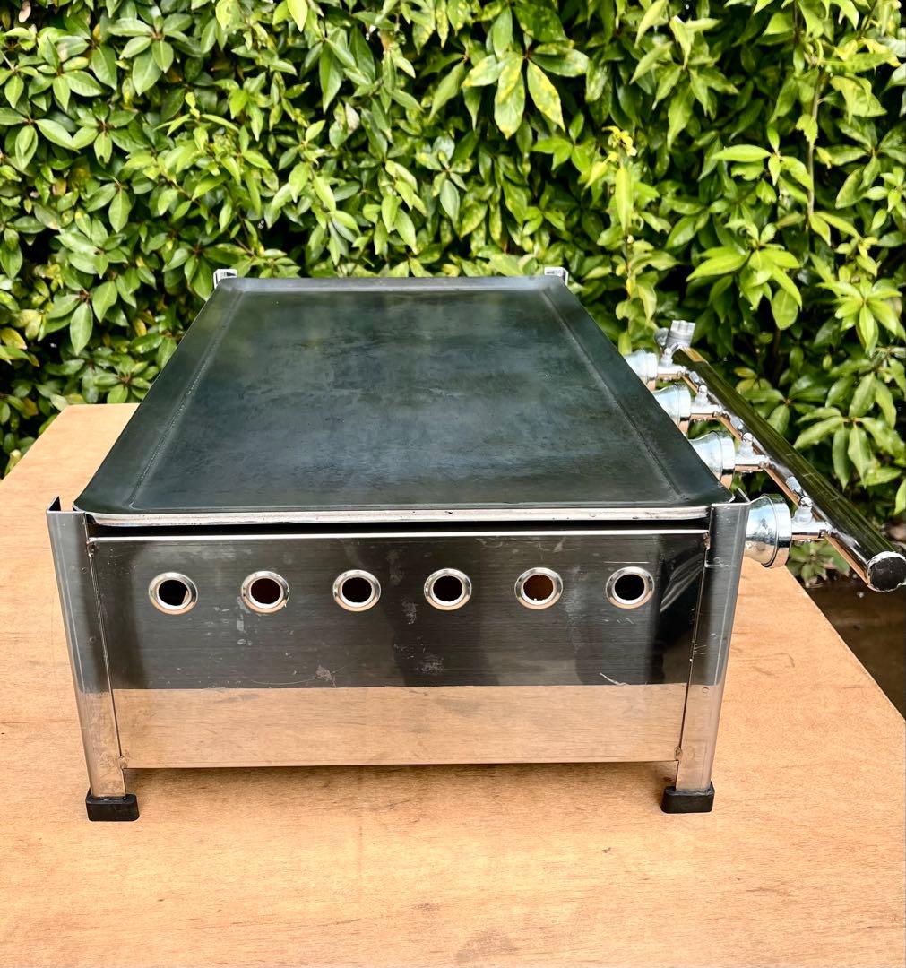 業務用鉄板焼き器　バーベキューグリル　LPG プロパンガス用