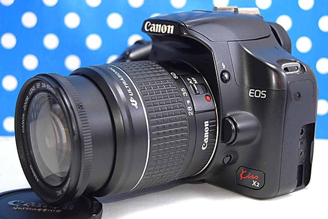 ❤️憧れのCanon一眼レフ❤️Canon EOS Kiss X2 レンズキット