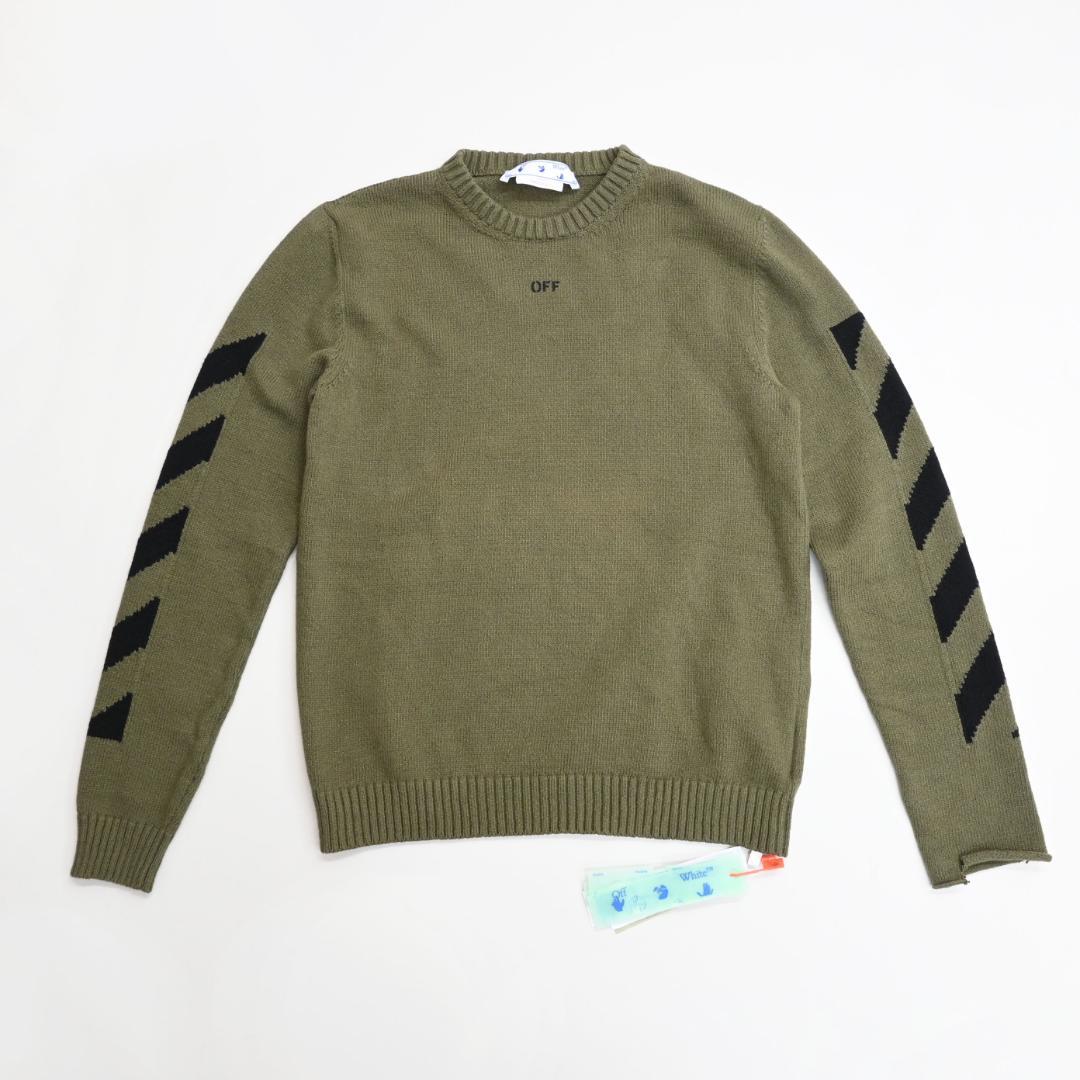 ■ OFF-WHITE 22AW DIAG ARROW KNIT 47768