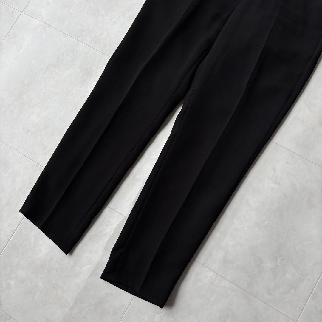 UNITED ARROWS ノーカラースーツ3点セット 黒 38/34/36