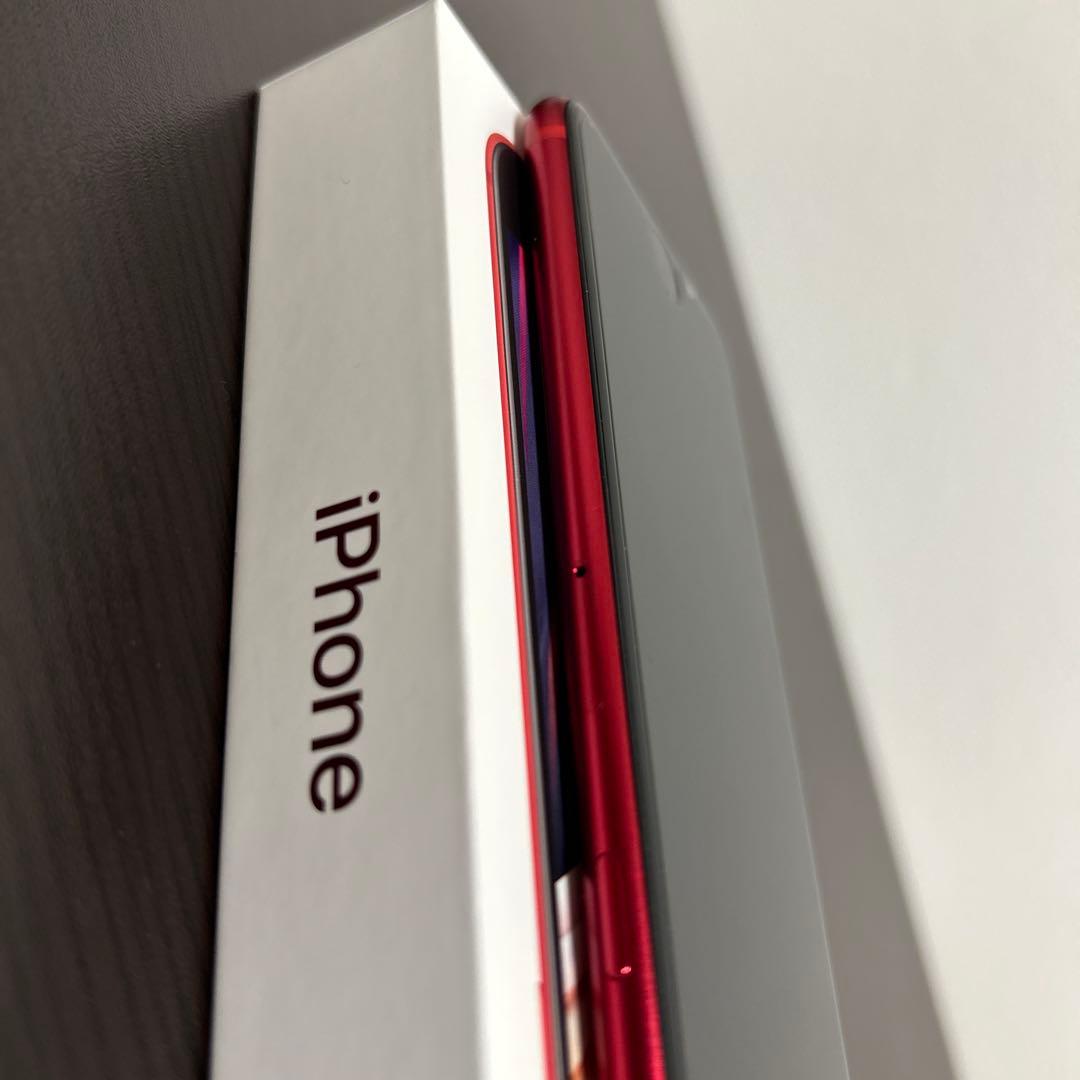 iPhone SE 第2世代 64GB RED SIMフリー 美品 箱あり