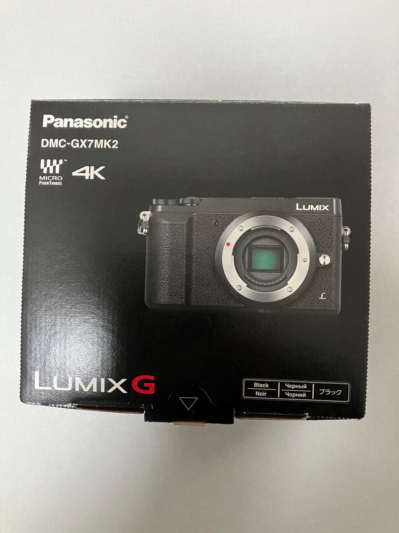 Panasonic DMC-GX7MK2 ミラーレスカメラ 4K