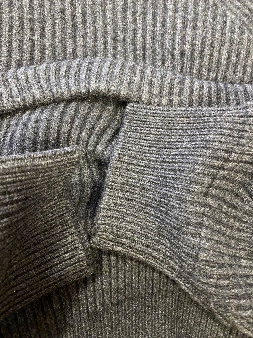 ENFOLD ニット　トップス　プルオーバー　グレー　sacai