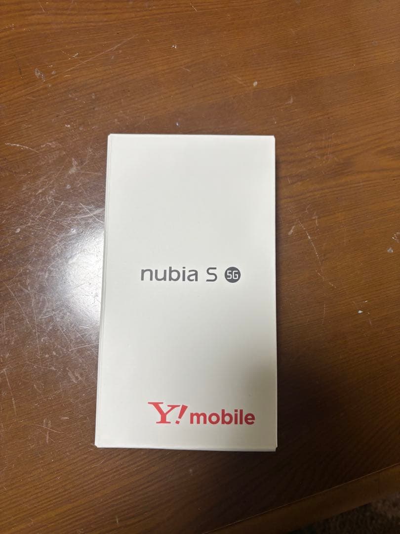 ワイモバイル nubia s