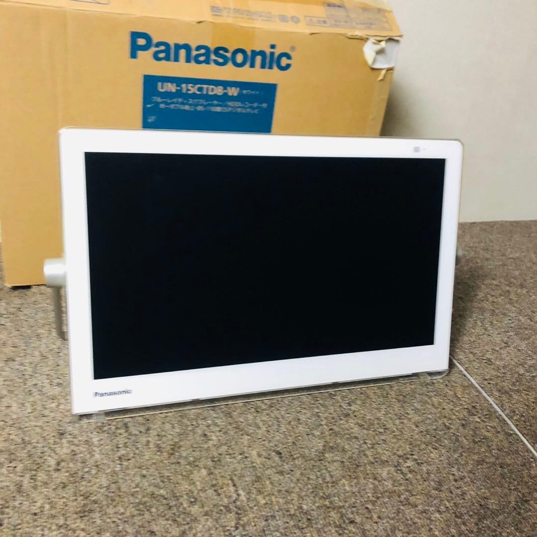 F5美品！パナソニック 15V型液晶テレビ HDDブルーレイディスクレコーダー