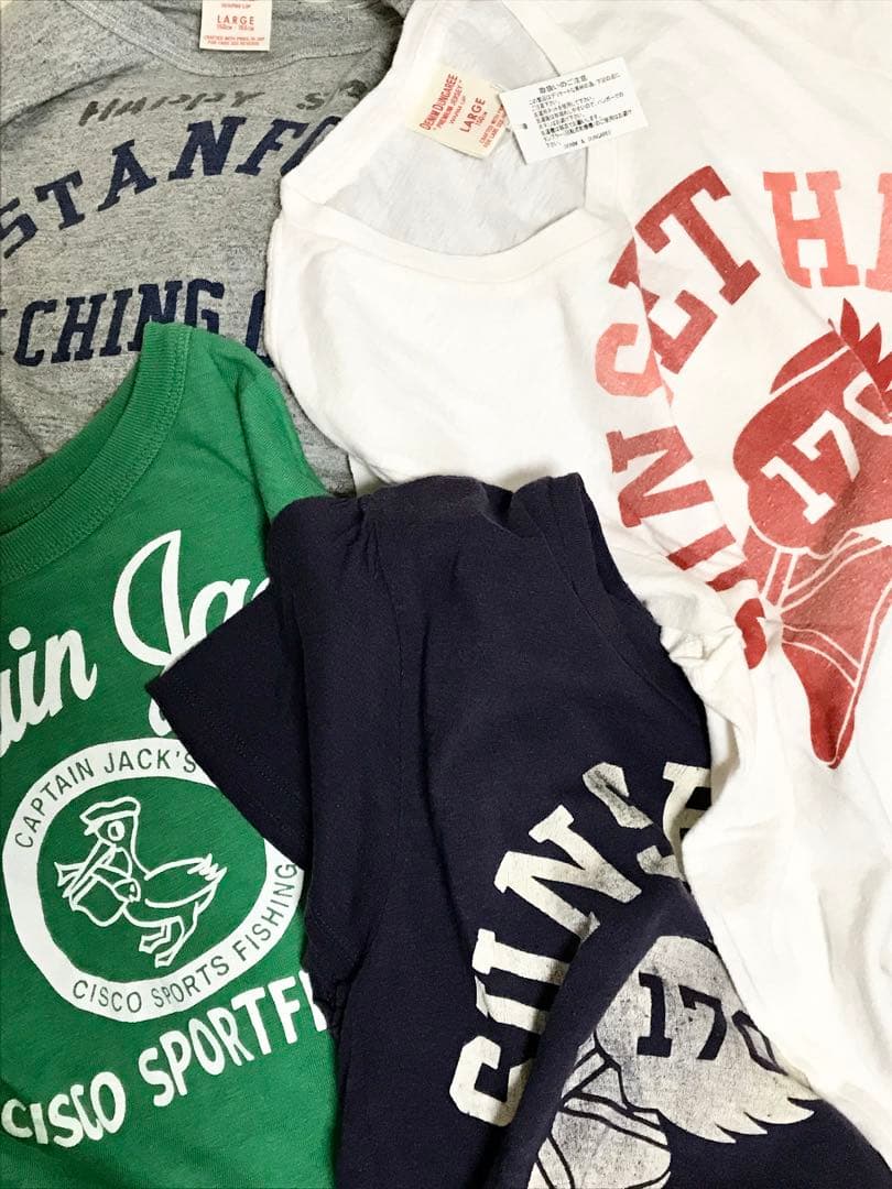 ★未使用★ デニムダンガリー ビンテージTシャツ ４枚セット