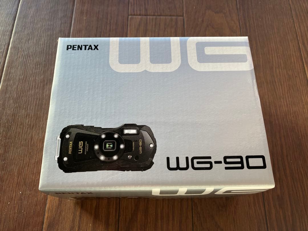 【新品未使用】 デジカメ RICOH PENTAX WG-90 ブラック