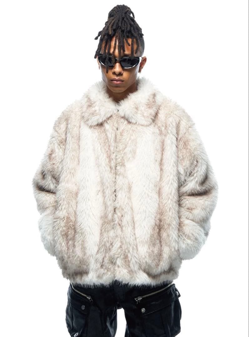 「新品」 BREATH FAUX FUR JACKET