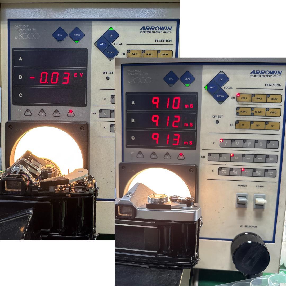 整備済 完動 Olympus OM-1 MD 50mm F1.8 露出計OK