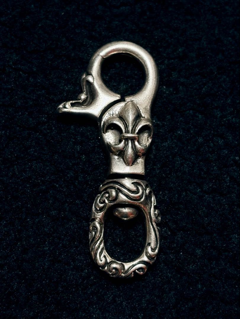 ALZUNI ナスカン カラビナ クリップ 唐草 百合 925 LILY