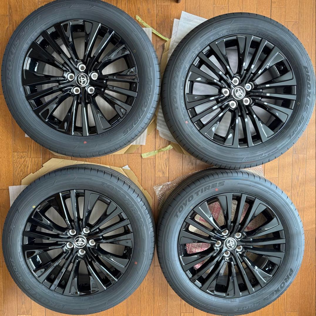 ハリアー 80 タイヤホイール 新車外し ナイトシェード 純正