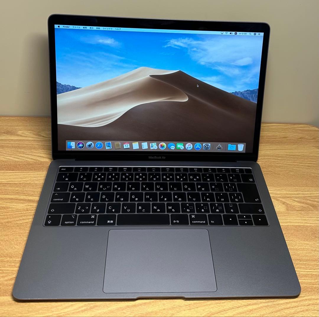 美品 Macbook Air 2018,13inch,メモリ16,SSD 512