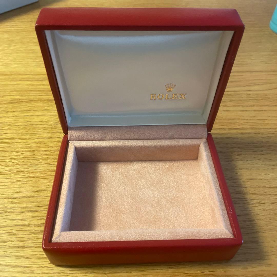 ROLEX 赤いレザーケース
