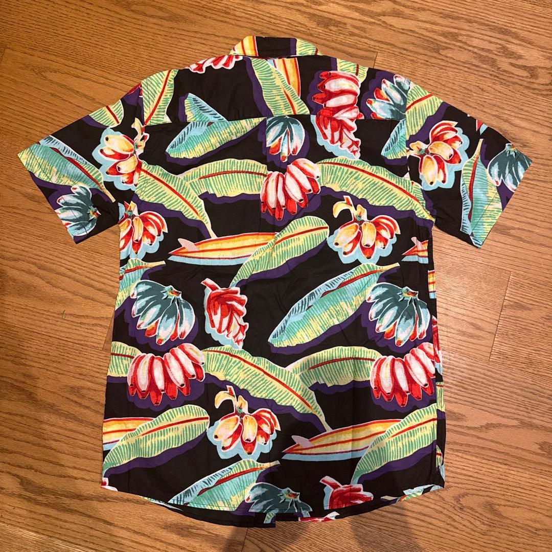 2017年 Pataloha パタロハ ブラックバナナ 復刻 M アロハシャツ