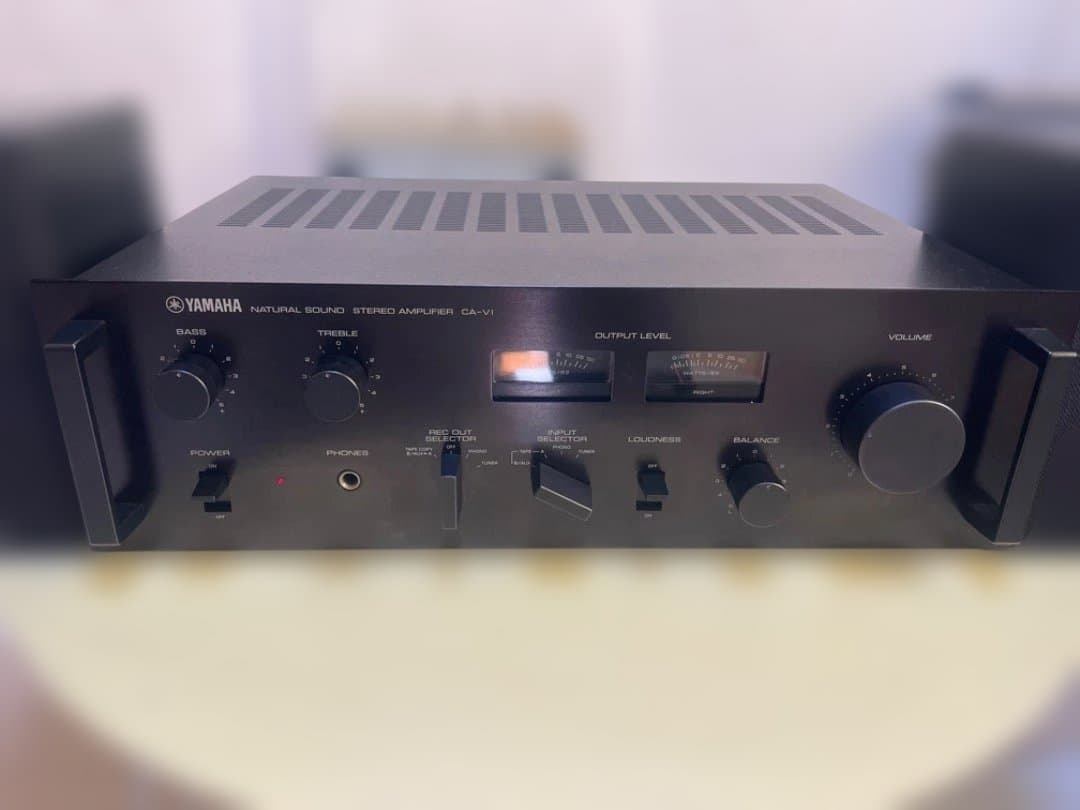 き*げ様 YAMAHA CA-V1　プリメインアンプ　昭和のレトロなオーディオ